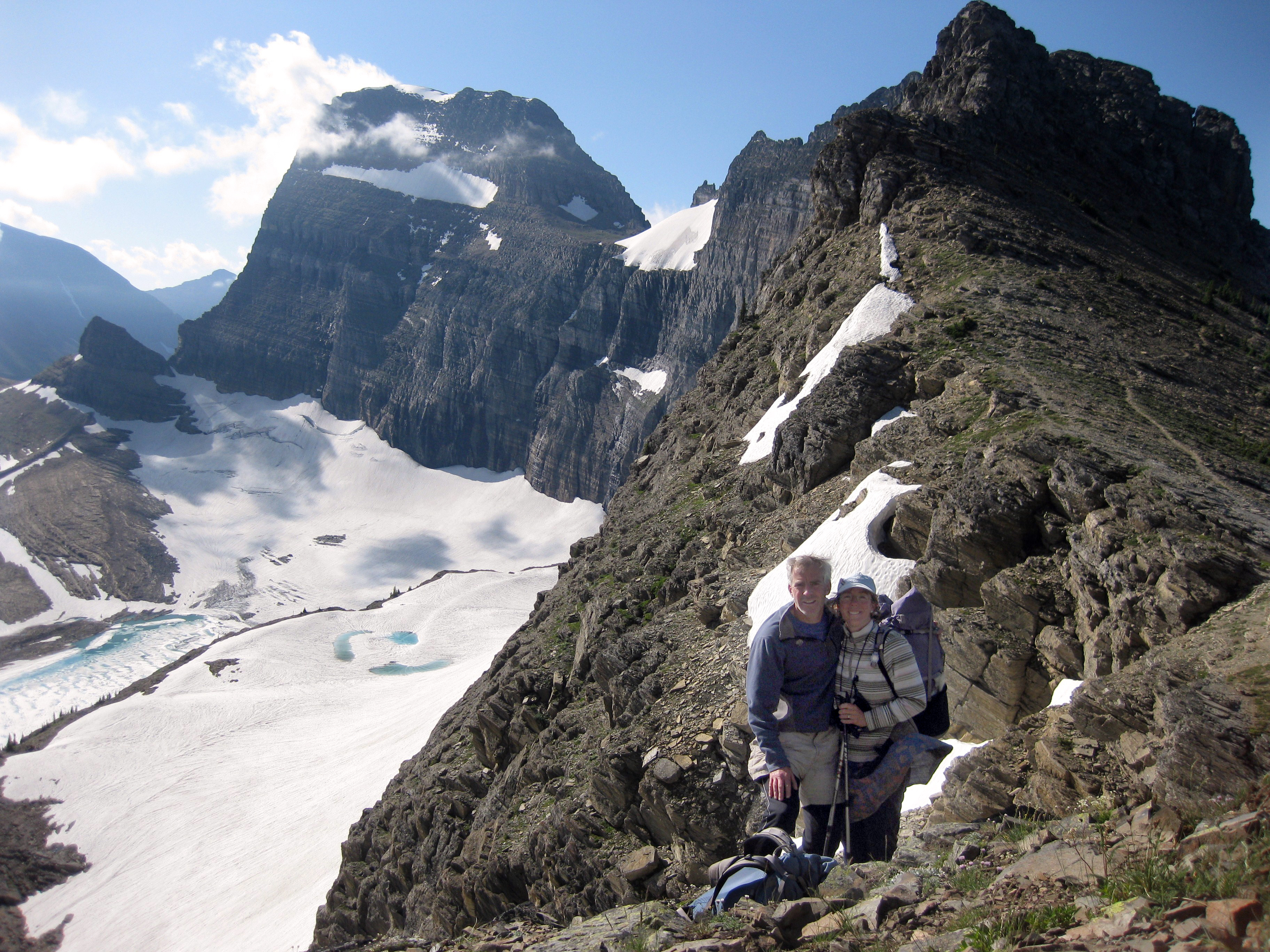 b m at Grinell Pass MT3
