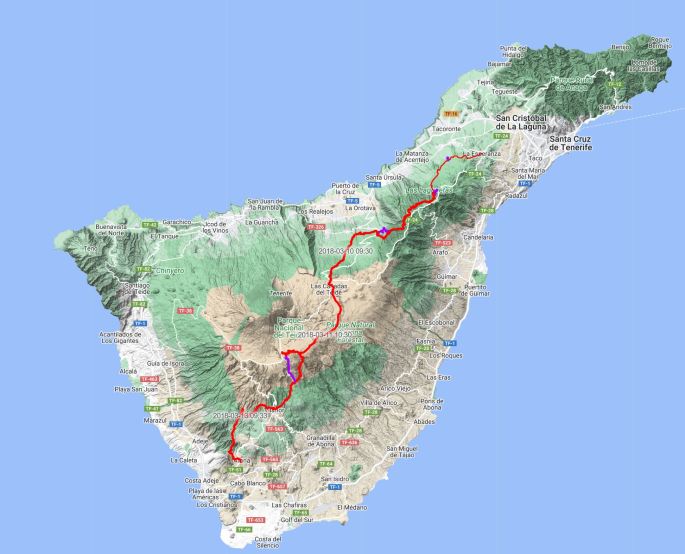 Tenerife GR131 backpack – A wee walk